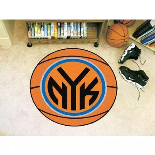 New York Knicks Basketball Mat 27" diameter