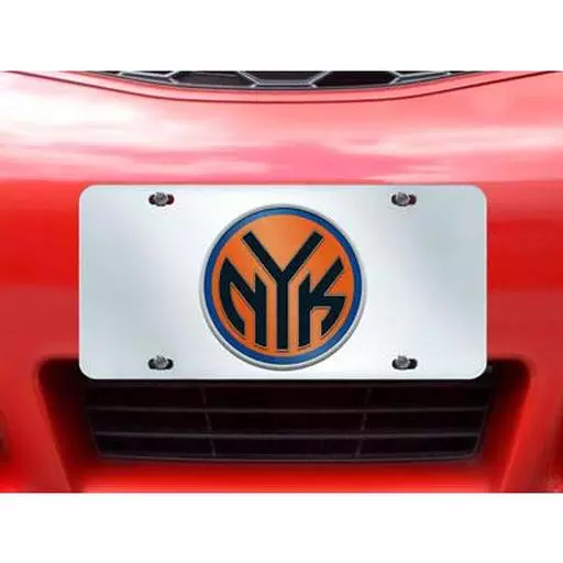 New York Knicks License Plate Inlaid 6"x12"