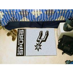 Click here to learn more about the San Antonio Spurs Uniform Inspired Starter Rug 19"x30".