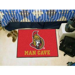 Click here to learn more about the Ottawa Senators Man Cave Starter Rug 19"x30".