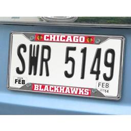 Click here to learn more about the Chicago Blackhawks License Plate Frame 6.25"x12.25".
