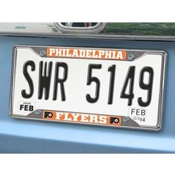 Click here to learn more about the Philadelphia Flyers License Plate Frame 6.25"x12.25".