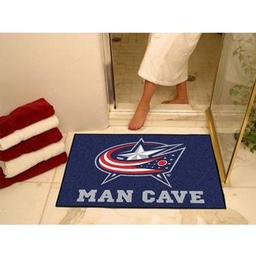 Click here to learn more about the Columbus Blue Jackets Man Cave All-Star Mat 33.75"x42.5".