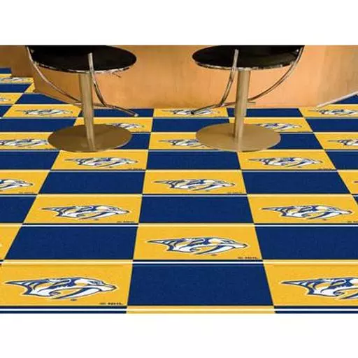 Nashville Predators Team Carpet Tiles