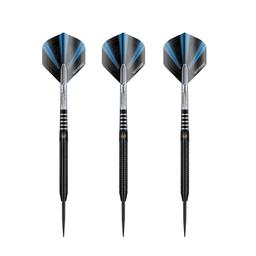 Click here to learn more about the Winmau Sabotage Black Tungsten Steel Tip Darts .