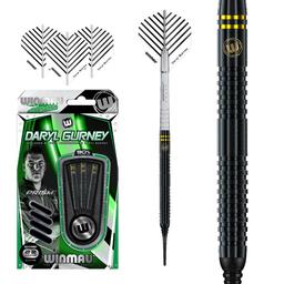 Click here to learn more about the Winmau Daryl Gurney Black Special Edition 90% Tungsten Soft Tip Darts.