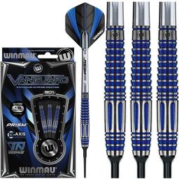 Click here to learn more about the Winmau Vanguard 90% Tungsten Soft Tip Darts 18 Gram.
