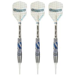 Click here to learn more about the Carrera Azzurri Razzo 90% Tungsten Soft Tip Darts 17 Grams.