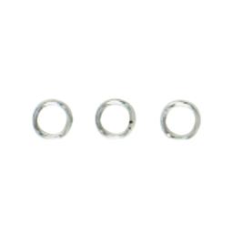 50X Shaft Spring Washers Split Rings Darts Rings Stainless Accesso Q8F7 TI T9K1 