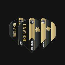 Click here to learn more about the Winmau Rhino Extra Thick Standard Ireland Flag Black & Gold Flights.