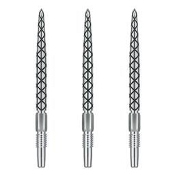 Click here to learn more about the Target Darts SWISS Steel Tip Replacement Points - DIAMOND Silver.