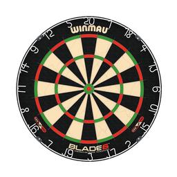 Click here to learn more about the Winmau Blade 6 Bristle Dartboard.