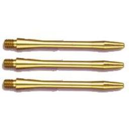 Dart World Aluminum Gold Medium 2BA Dart Shafts