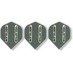 Click here to learn more about the Bottelsen Trademark Window Grey Standard Dart Flight.