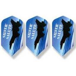 Click here to learn more about the Bottelsen "Silver Salute" Cole Cracker Dart Flight.