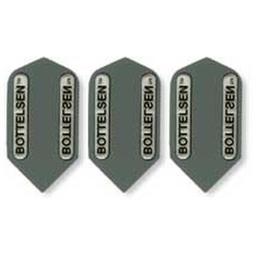 Click here to learn more about the Bottelsen Trademark Window Grey Slim Dart Flight.