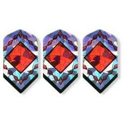 Click here to learn more about the Bottelsen Large Diamond Cole Cracker Dart Flight.