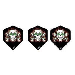 Click here to learn more about the Bottelsen Skull & Crossbones Standard Dart Flight.
