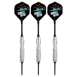 Click here to learn more about the Bottelsen Hammer Head Super Alloy Diamond Knurl Steel Tip Darts.
