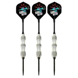 Click here to learn more about the Bottelsen Hammer Head Super Alloy Diamond Knurl Steel Tip Darts.