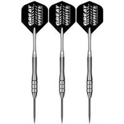 Click here to learn more about the Bottelsen Great White Fixed Point Coarse Knurl Steel Tip Darts.