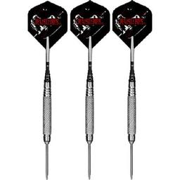 Click here to learn more about the Bottelsen Devastators Hammer Head Coarse Knurl Steel Tip Darts 27 Grams.