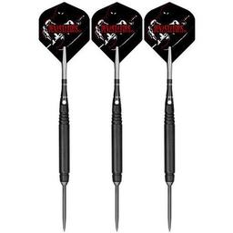 Click here to learn more about the Bottelsen Devastators Hammer Head Black Steal Finish Smooth Steel Tip Darts.