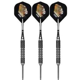 Click here to learn more about the Bottelsen Gorilla Grip Hammer Head 1/4" Barrel Tough Koat No Bounce Steel Tip Darts.