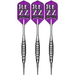 Click here to learn more about the Bottelsen Buzz Bomb Black Steel Finish Soft Tip Darts.