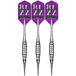Click here to learn more about the Bottelsen Buzz Bomb Silver Finish Soft Tip Darts.