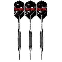 Click here to learn more about the Bottelsen Devastators Black Steel Gorilla Grip Soft Tip Darts.