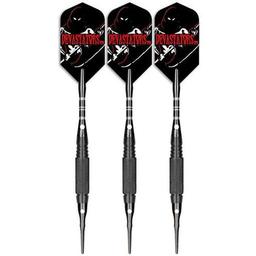 Click here to learn more about the Bottelsen Devastators Black Steel Coarse Knurl Soft Tip Darts.