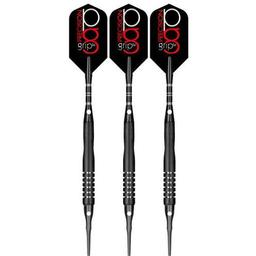 Click here to learn more about the Bottelsen Precision Grip Black Steel Smooth Barrel Soft Tip Darts 18 Gram.