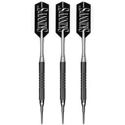 Click here to learn more about the Bottelsen Skinny's Edge Grip Black Steel Soft Tip Darts.