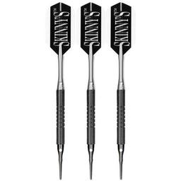 BOTTELSEN 18EBK 20 GRAM SKINNY'S  BLACK STEAL SOFT TIP DARTS SHIPS FREE N MORE 