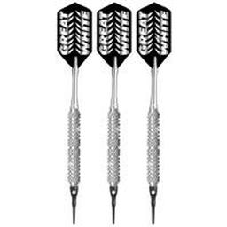 Click here to learn more about the Bottelsen Great White Rufkut Diamond Knurl Soft Tip Darts.