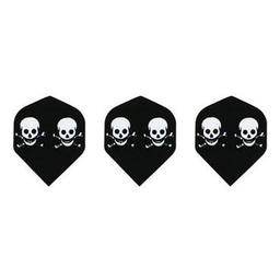 Click here to learn more about the GLD Black w/ Skull & Crossbones - Poly-Royal 2441 Dart Flights.