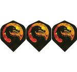 Click here to learn more about the GLD Black w/ Dragon Mortal Kombat Design 2-D Glitter Dart Flights.
