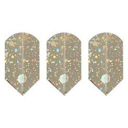 Click here to learn more about the GLD Gold with Silver Flakes - 2-D Glitter 5690 Dart Flights.