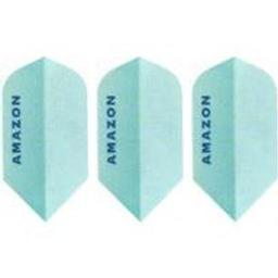 Click here to learn more about the Amazon Light Blue 100 Micron Thick Slim Dart Flights.
