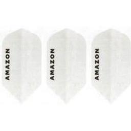 Click here to learn more about the Amazon White 100 Micron Thick Slim Dart Flights.
