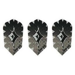 Click here to learn more about the GLD Grey, Black and Silver - Dimplex 9349 Dart Flights.