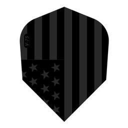 Click here to learn more about the Viper American Flag Traditional Black V-75 Standard Dart Flights.