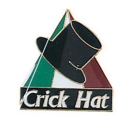 Click here to learn more about the Award Pins - Crick Hat.