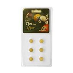 Viper Leather Pool Cue Tips 13mm