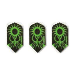 Click here to learn more about the Elkadart Nylon Green and Black Slim Dart Flights.