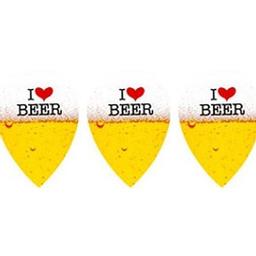 Click here to learn more about the GLD I Love Beer Mug - Poly-Royal 2700 Dart Flights .