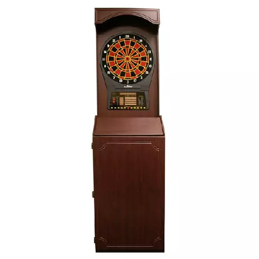 Arcade-Style Cabinet with Arachnid CricketPro 800 Electronic Dartboard