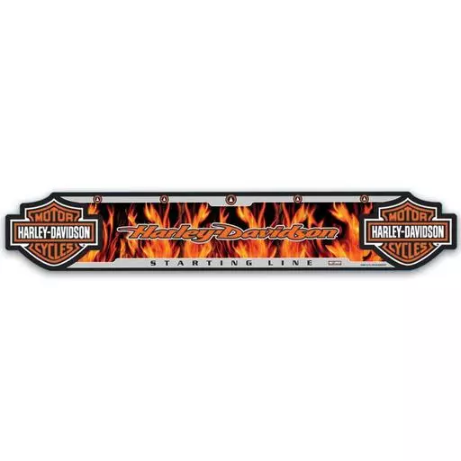 Harley-Davidson Flames Dart Throw Line