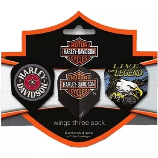 Dart World Harley Davidson Tri Pack Flights